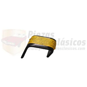 Soporte paragolpes Trasero izquierdo exterior Renault 12 R-1338 original 7700587470 Última Versión