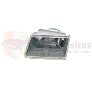 Óptica de faro delantero izquierdo H4 Peugeot 309 GTI del 85 al 89 original Valeo 061253 Lic Sev Marchal Barato