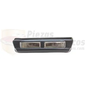 Ordenar Ahora Mismo Piloto trasero de matrícula Catalux Seat 127, 131, 132, 133 y 124 Sport Negro equivalente