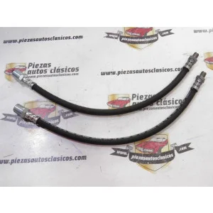 Popular Par de latiguillos de freno delanteros Peugeot 404 (a partir del 66) Rosca 3/8
