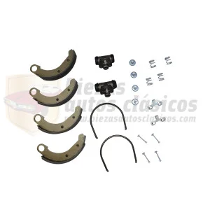 Kit de frenos trasero Citroën 2 CV y derivados LHM 180x34 bombines 16mm M8x1,25 Marca Reconocida