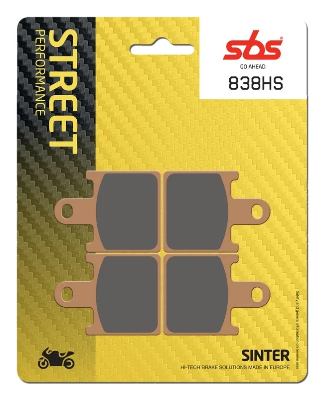 Pastillas de freno HS - Sinter SBS - 838HS Última Oportunidad
