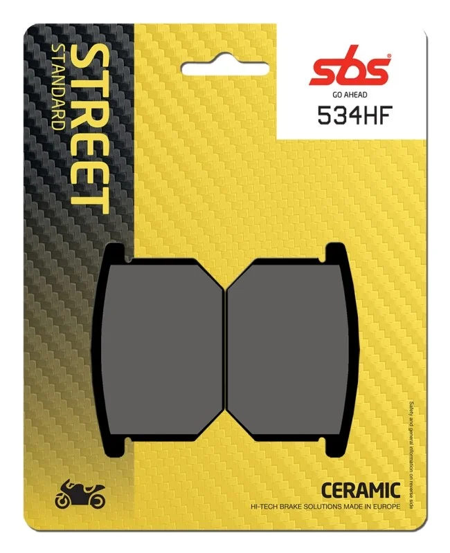 Pastillas de freno HF - Ceramic SBS - 534HF Precio Económico