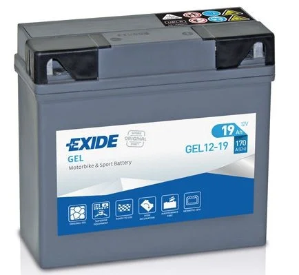 Liquidación Batería de moto 12V 19Ah EXIDE GEL12-19 GEL