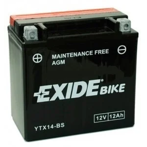 Directo De Fábrica Batería de moto 12V 12Ah EXIDE ETX14-BS AGM (precargada)