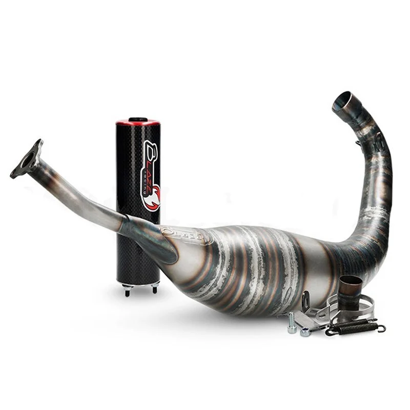 Ocasión Especial Escape Blaze Racing 90cc Minarelli AM6 silenciador Carbono