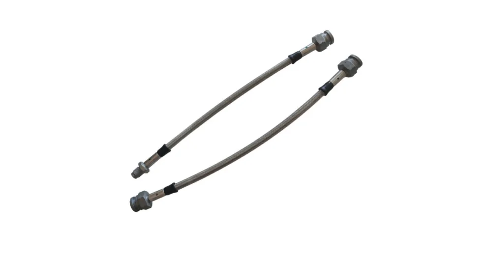 Kit Latiguillos de Freno Manguito Aviación Trasero Goodridge VK2 Peugeot 205 Rally / GTI 1.6 (para freno de tambor L 26,3cm) Marca Reconocida