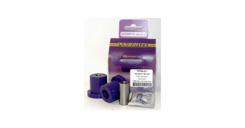 Silent-block Powerflex Trapecio Delantero Peugeot 205 / 309 GTI (2 Piezas) Última Versión