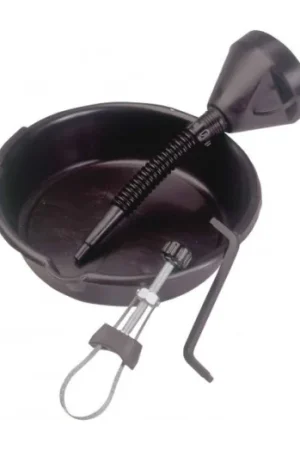 Disponible Ahora Kit para Drenaje Compuesto de un Recipiente Recuperación, de una Llave y de un Embudo