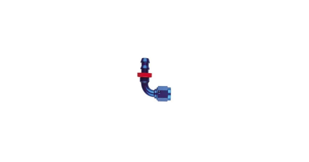 Racord hidráulico hembra Goodridge 90° aluminio 3/4x16 JIC Envío Exprés