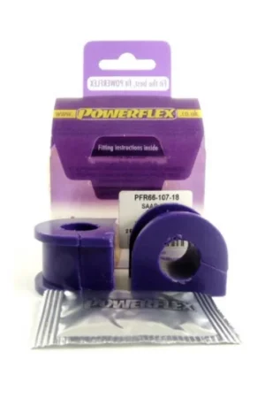 Silent-block Powerflex Barra Estabilizadora Trasera 18mm Saab 9000 (2 Piezas) Entrega Rápida