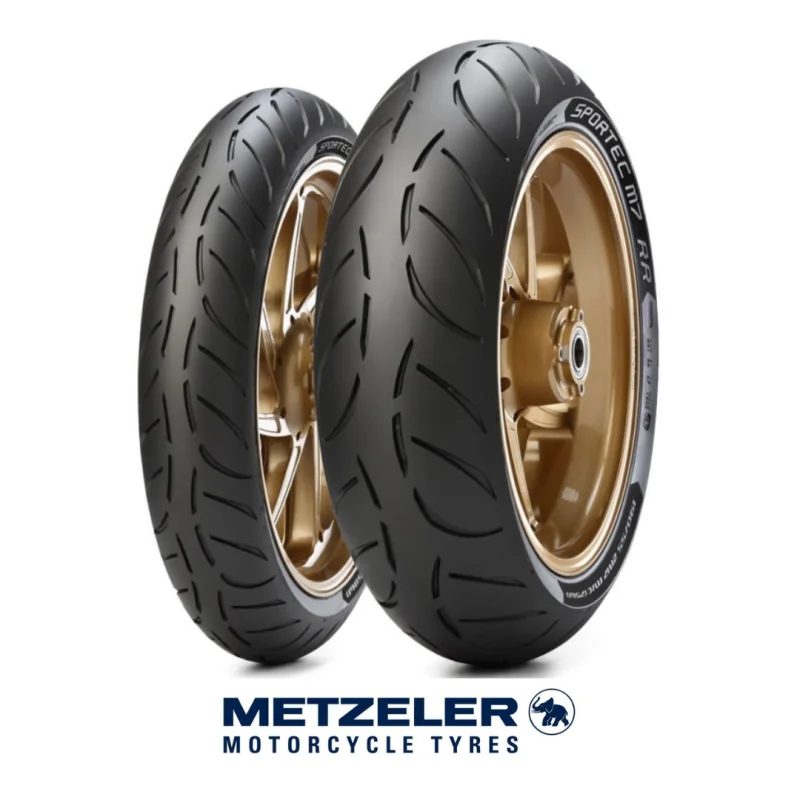 Metzeler Sportec M7RR 120/70 ZR17 58W Y 190/55 ZR 17 75W TL Envío Inmediato